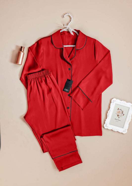 Satin pajama 2 pcs