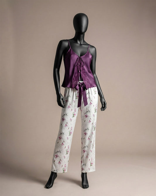 Satin Pajama 2 pcs-26