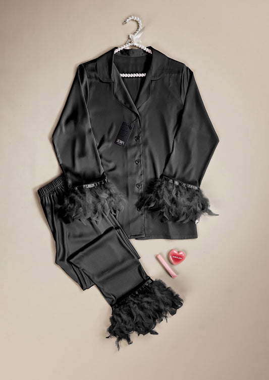 Satin pajama 2 pcs 3475-25