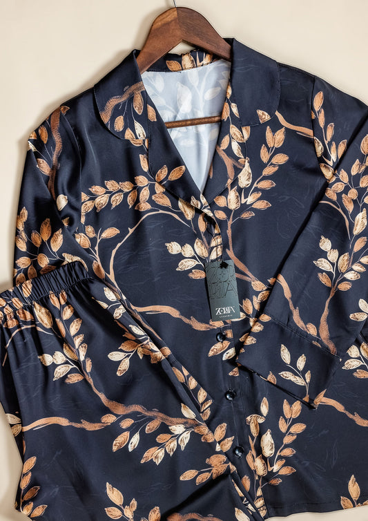 Satin Pajama 2 Pcs 3489-25