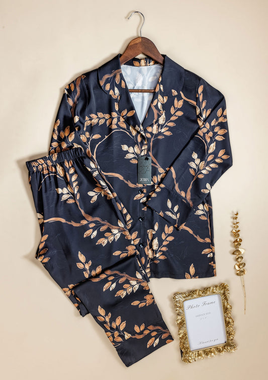 Satin Pajama 2 Pcs 3489-25