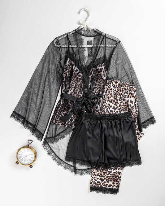 Satin Pajama 4 pcs-26