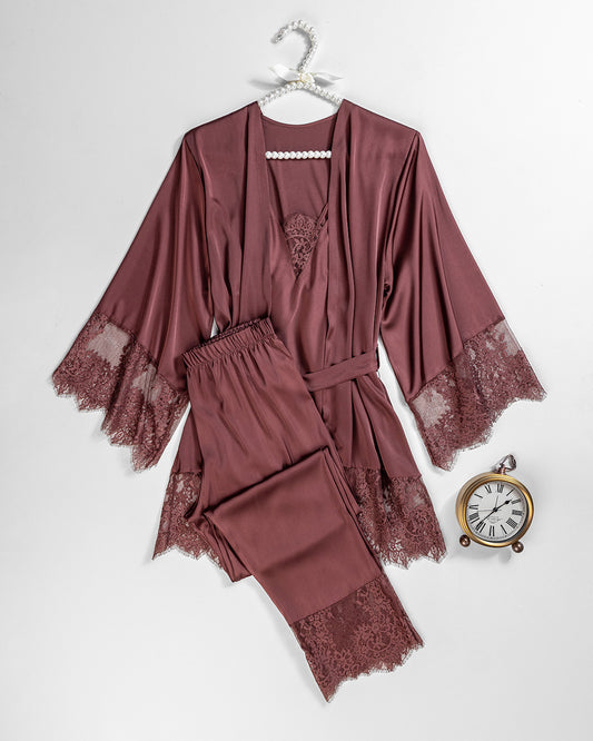 Satin Pajama 3 pcs-26