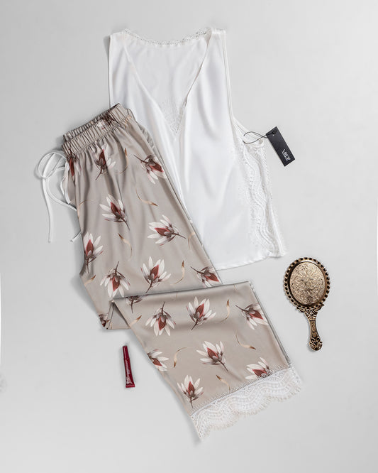 Satin Pajama 2 pcs-26