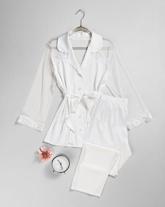 Satin Pajama 2 pcs-26