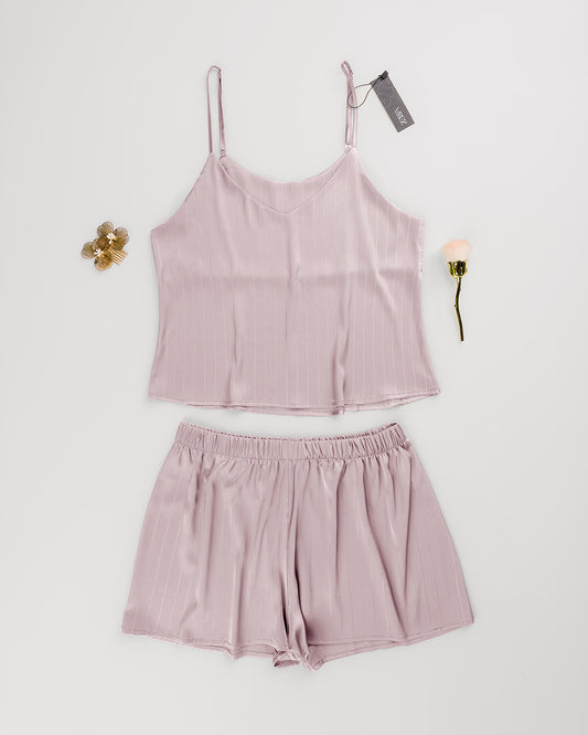Satin Pajama Short 2 pcs-26