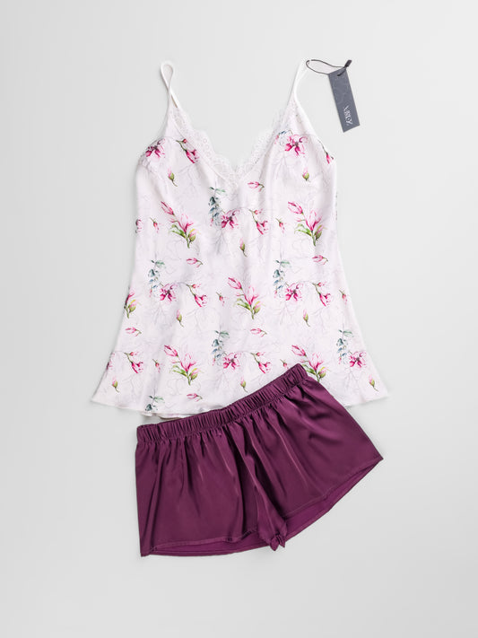 Satin Pajama Short 2 pcs-26