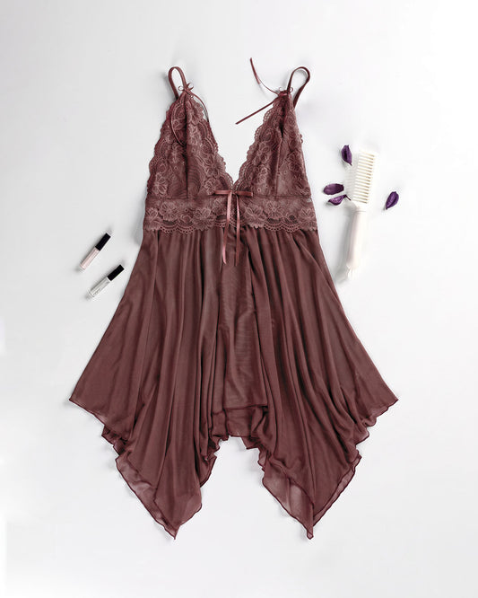 Stretch Mesh Babydoll