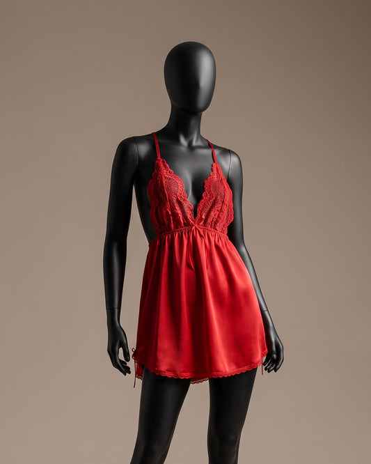 Satin Babydoll -26