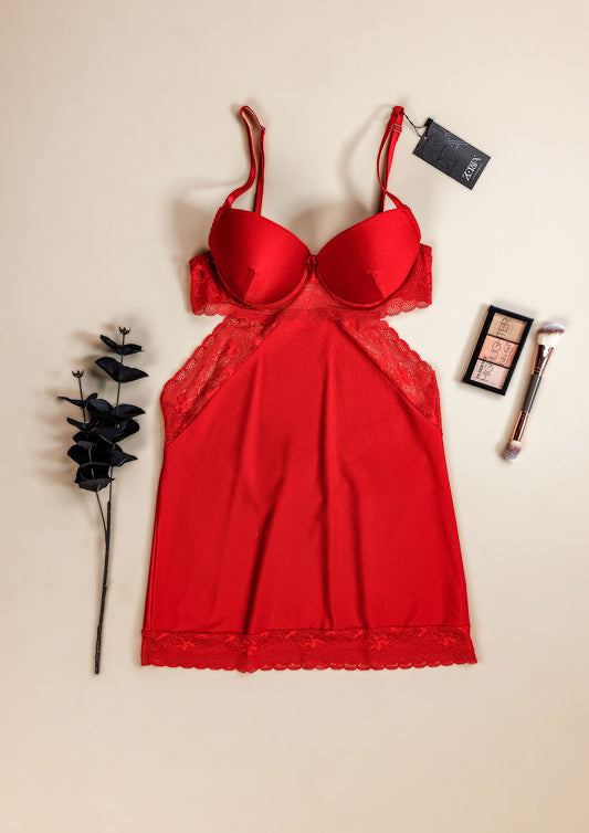 Satin Babydoll 4350-25