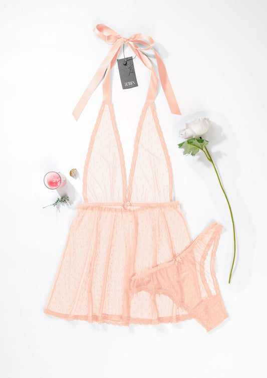 Stretch Mesh Babydoll