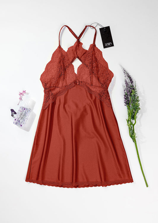 Satin & Lace Nightdress