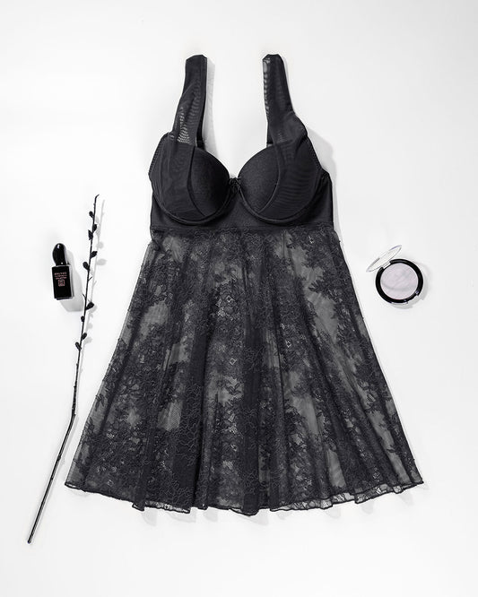 Lace Babydoll Lingerie