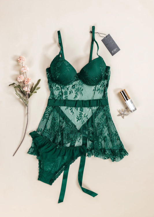 Lace Babydoll Lingerie
