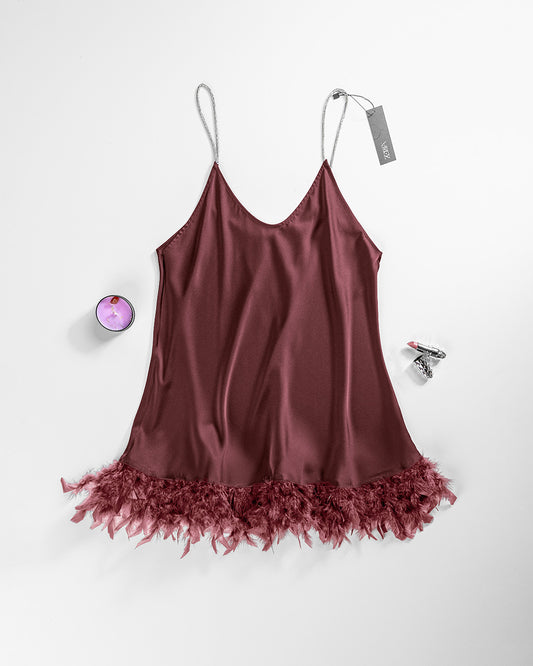 Satin & Lace Babydoll Lingerie