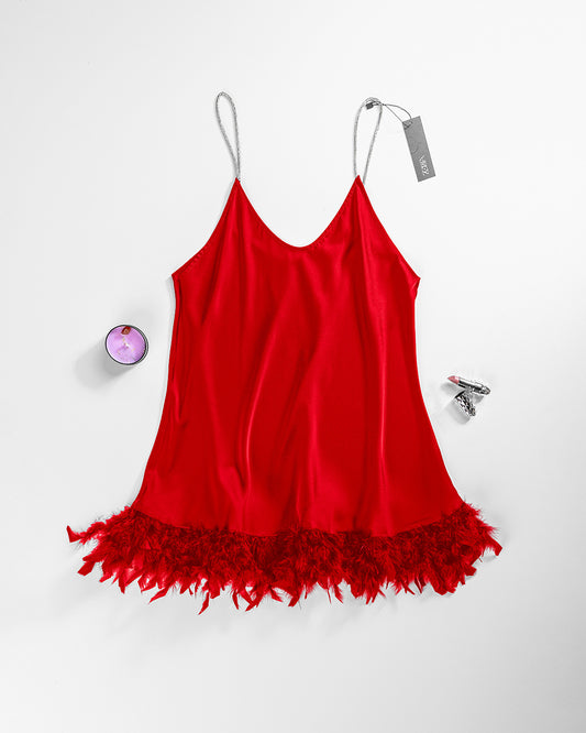 Satin & Lace Babydoll Lingerie