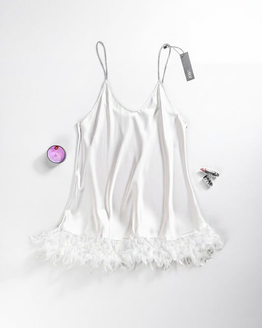 Satin & Lace Babydoll Lingerie
