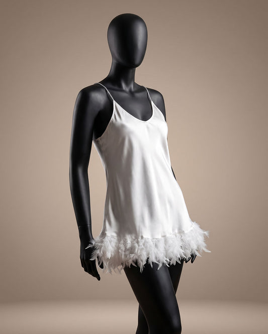 Satin & Lace Babydoll Lingerie