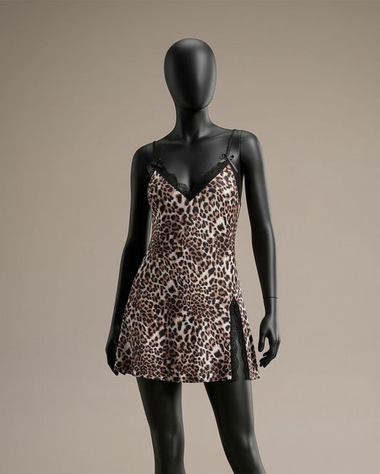 Tiger Satin Nightdress -26
