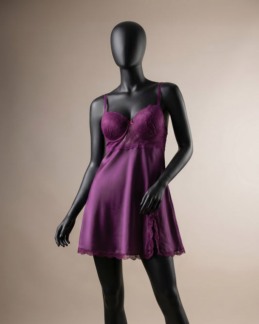 Satin Babydoll -26