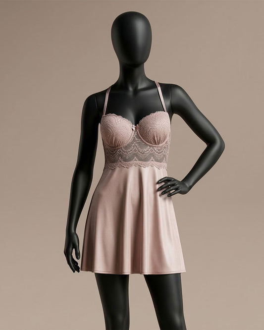 Satin Babydoll -26