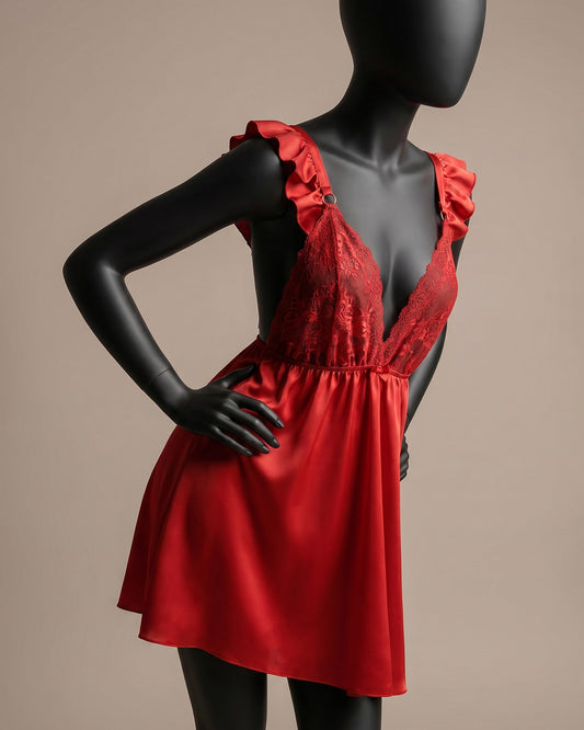 Satin Babydoll -26