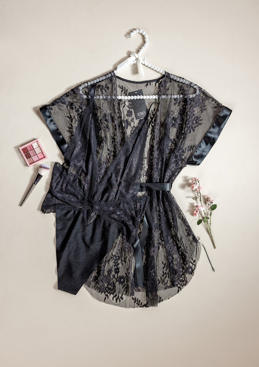 Sexy Teddy Robe Set 6121-25