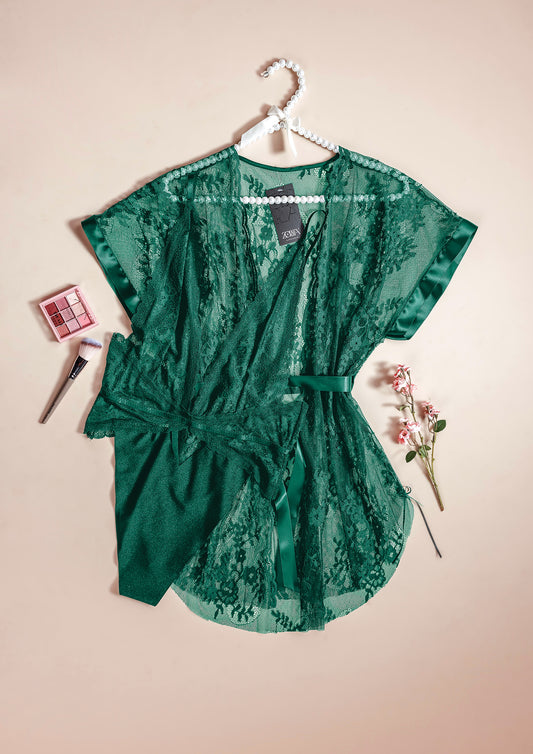 Sexy Teddy Robe Set 6121-25