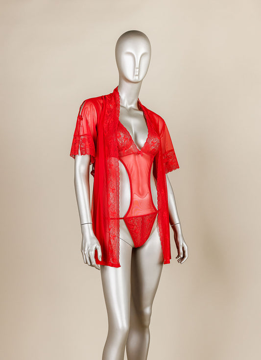 Teddy Robe Set 6129-25