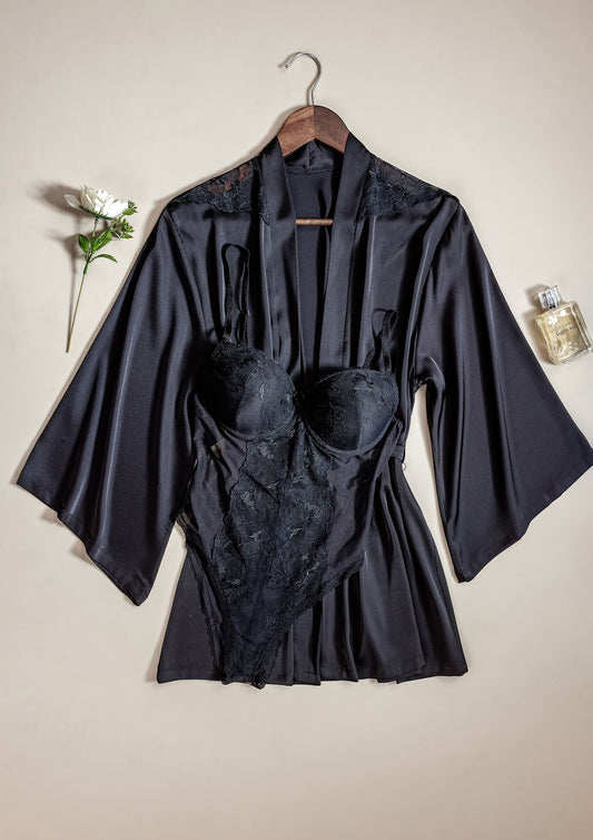 Sexy Teddy Robe Set 6140-25