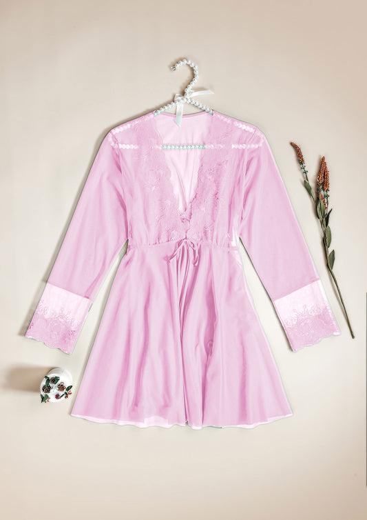 Satin Robe Set 6144-25