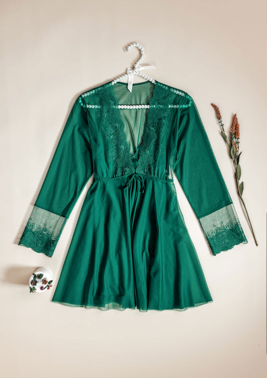 Satin Robe Set 6144-25