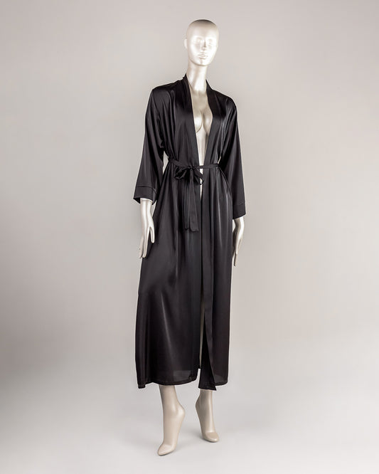 Tall Satin Robe -26