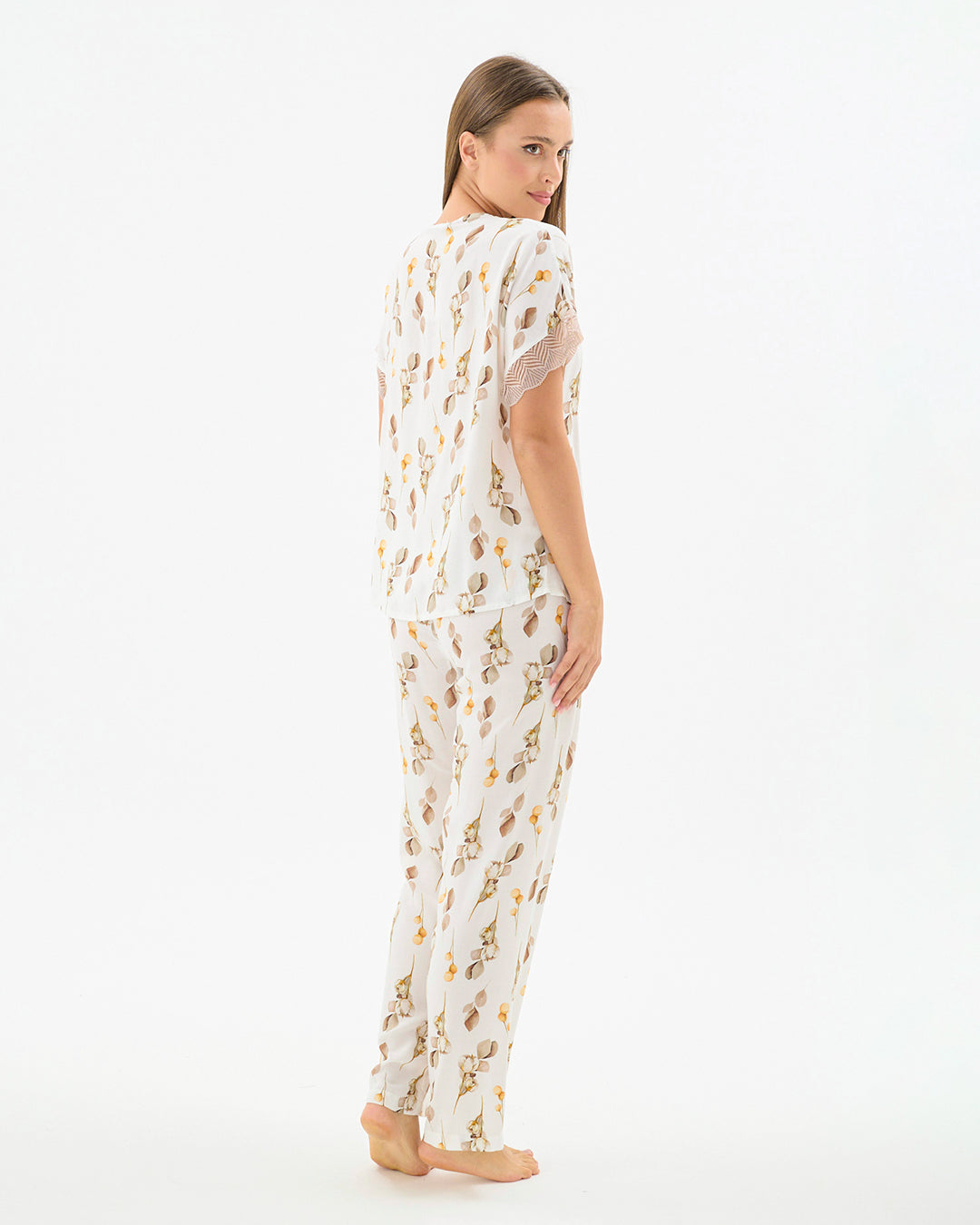 Pants Pajama Set | 17418-W/S | Zorita Lingerie | Summer Pajamas 2026 | بيجامات الصيف | طقم بيجامة سروال | ملابس نوم Pants Pajama Set | 17418-W/S | Zorita Lingerie | Summer Pajamas 2026 | بيجامات الصيف | طقم بيجامة سروال | ملابس نوم