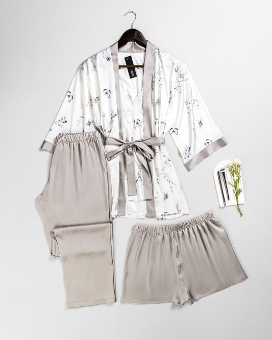 Satin Pajama 4 pcs-26