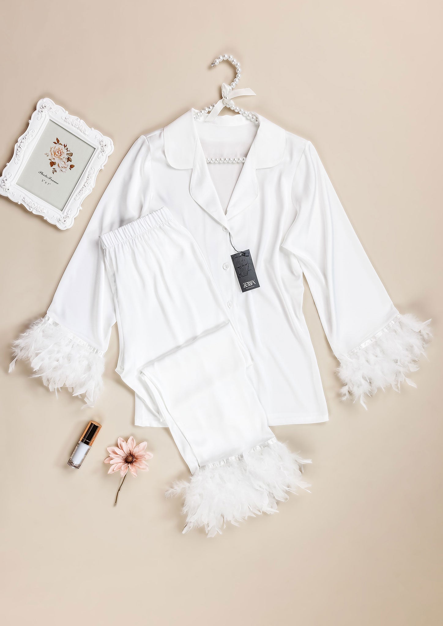 Satin Pajama 2 pcs-26 | 34756-RB/S | Zorita Lingerie | الملابس الداخلية | بجامة الساتان Satin Pajama 2 pcs-26 | 34756-RB/S | Zorita Lingerie | الملابس الداخلية | بجامة الساتان