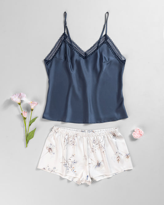 Pajama short set -26