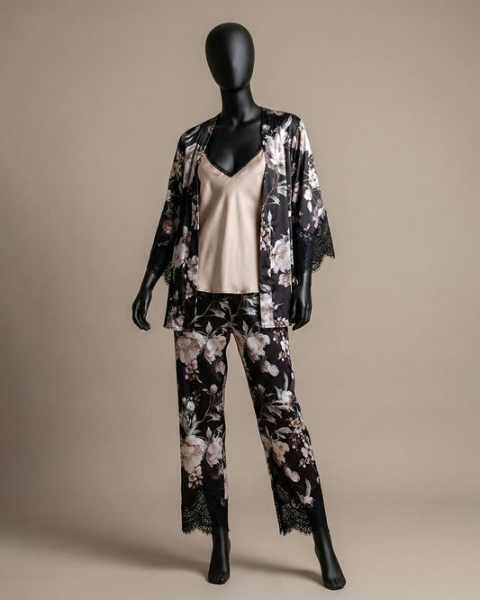 Satin Pajama 3 pcs-26