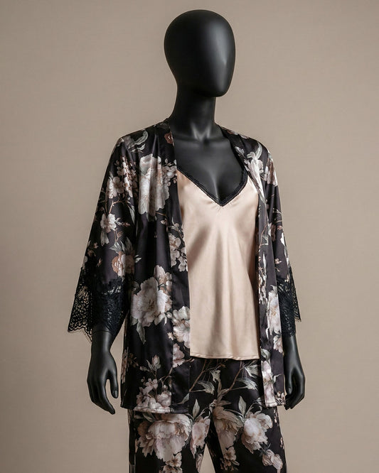 Satin Pajama 3 pcs-26