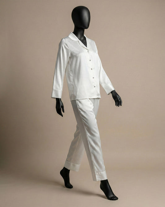 Satin Pajama Set – 2 Pieces