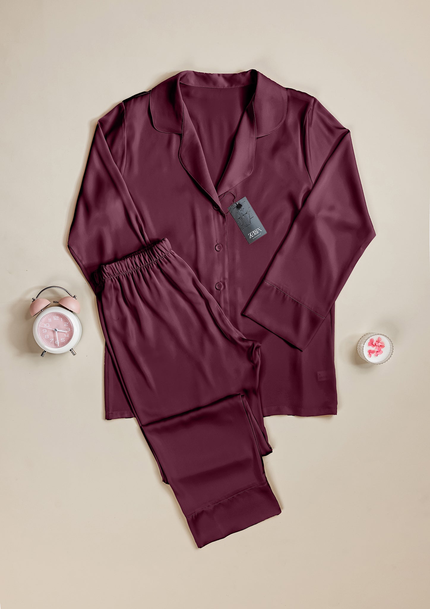 Satin Pajama 2 pcs | 3492-BL/XL | Zorita Lingerie | الملابس الداخلية | بجامة الساتان | خصم 20%-50% على البيجامات | طقم بيجامة سروال | ملابس نوم Satin Pajama 2 pcs | 3492-BL/XL | Zorita Lingerie | الملابس الداخلية | بجامة الساتان | خصم 20%-50% على البيجامات | طقم بيجامة سروال | ملابس نوم