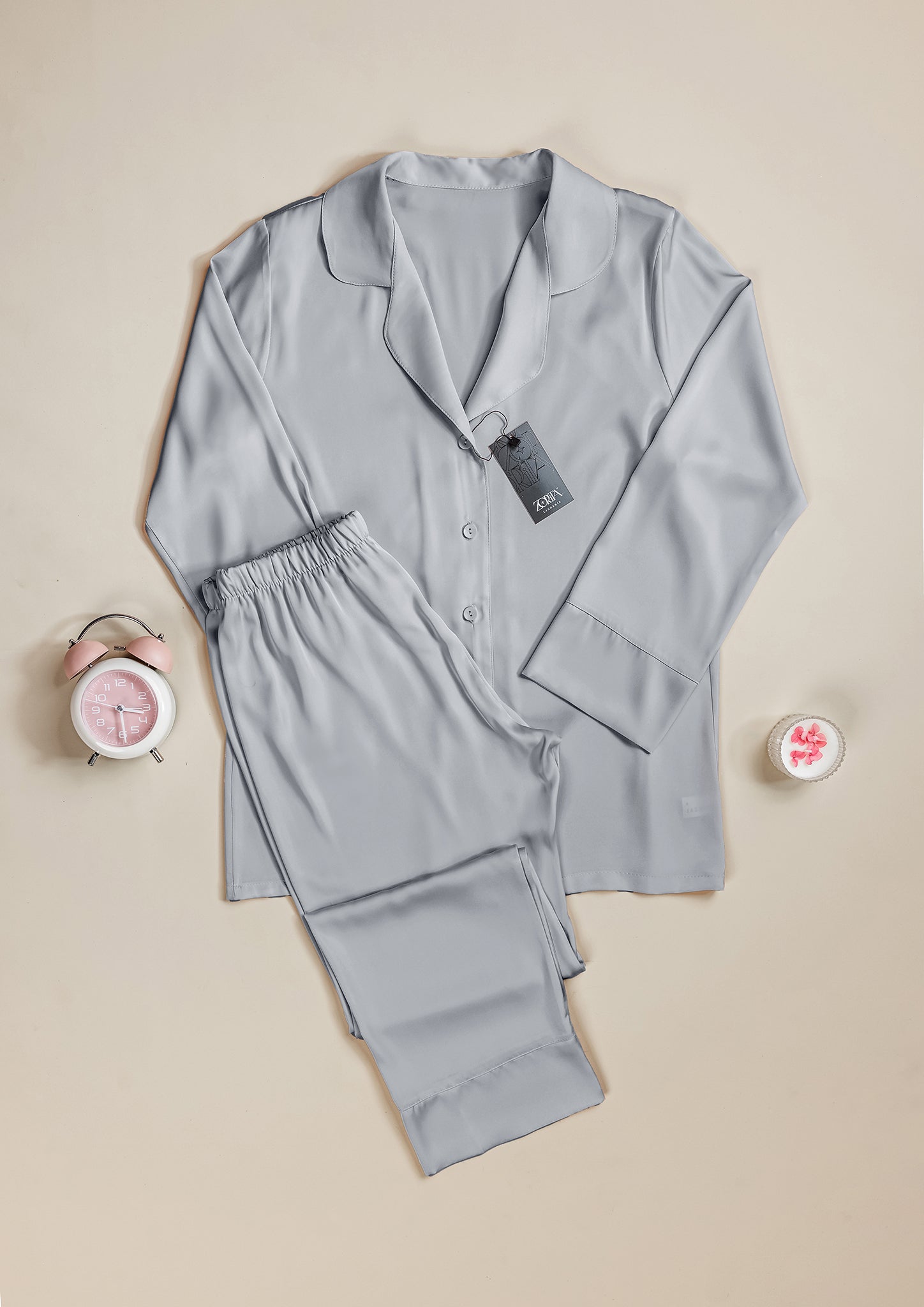 Satin Pajama 2 pcs | 3492-BL/XL | Zorita Lingerie | الملابس الداخلية | بجامة الساتان | خصم 20%-50% على البيجامات | طقم بيجامة سروال | ملابس نوم Satin Pajama 2 pcs | 3492-BL/XL | Zorita Lingerie | الملابس الداخلية | بجامة الساتان | خصم 20%-50% على البيجامات | طقم بيجامة سروال | ملابس نوم