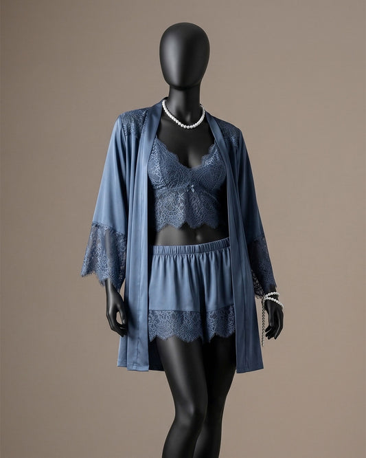 Satin Pajama 4 pcs-26