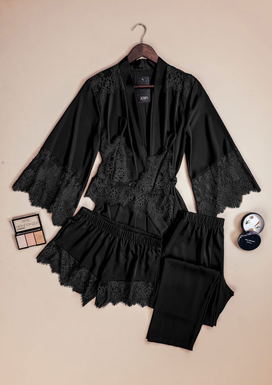 Satin Pajama 4 pics 3500-25
