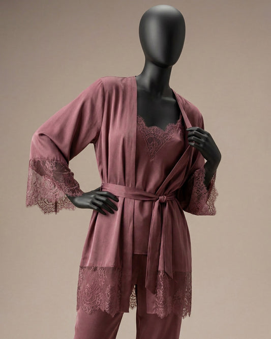 Satin Pajama 3 pcs-26