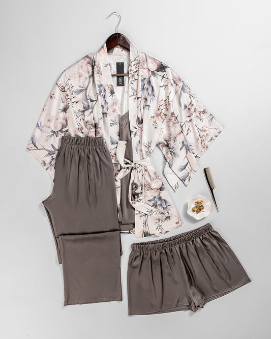 Satin Pajama 4 pcs-26