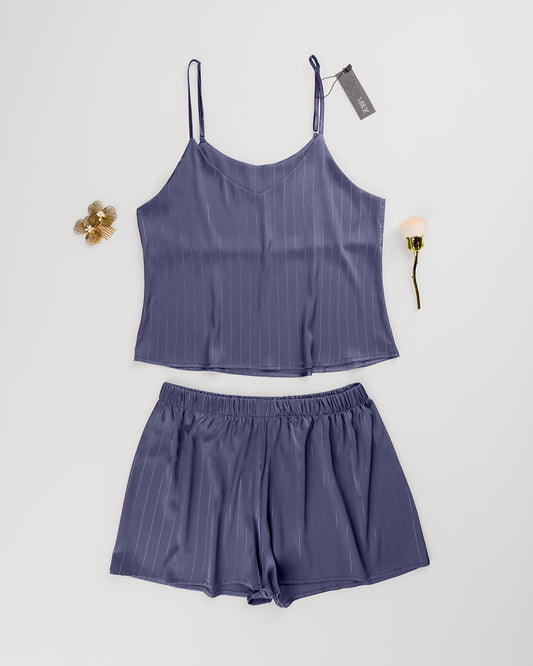 Satin Pajama Short 2 pcs-26