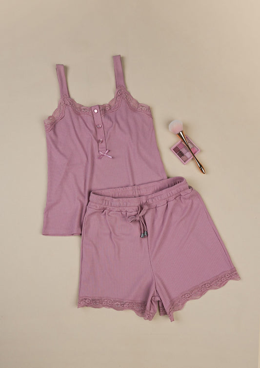 Pajama Short Set