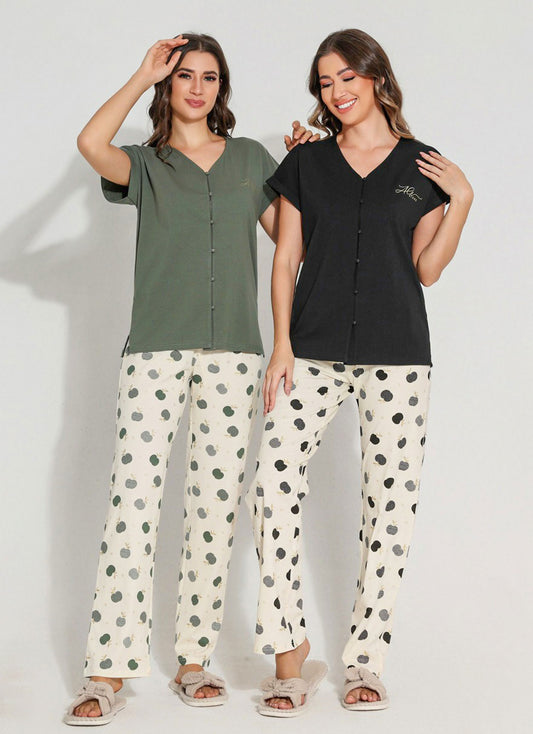 Pants Pajama Set