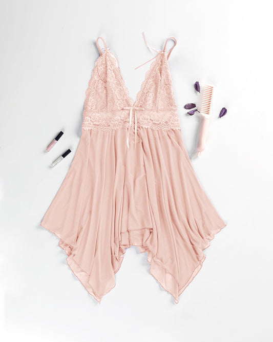Stretch Mesh Babydoll